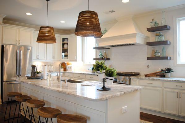 Fleming Ridge Model Showcase Home Kitchen