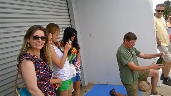 Event: Special Winemaking demo: Disgorging sparkling wine