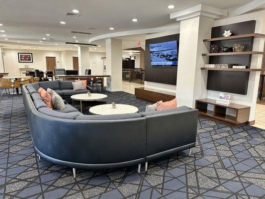 Lobby. Gorgeous furnishings.