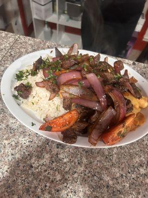 Muy rico la comida que viva el Perú
