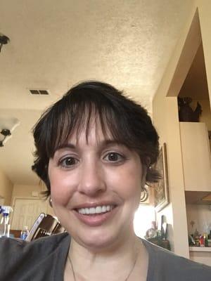 My hair before I dyed it.