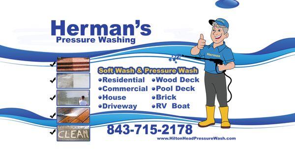Herman's Pressure Washing serving Hilton Head Island