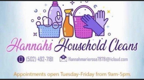 Hannahs Household Cleans