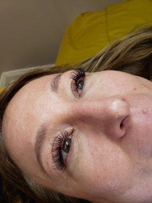 Classic d curl. Client has been getting