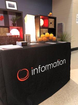Information desk