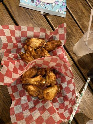 Space dust and Cajun wings