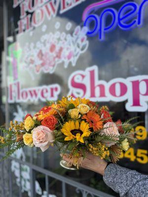 Thank You For The Flowers