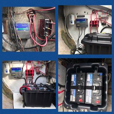 1985 Pearson - Non-compliant/dangerous "household wiring.  Completely removed and replaced. Fully compliant, operational and safe!