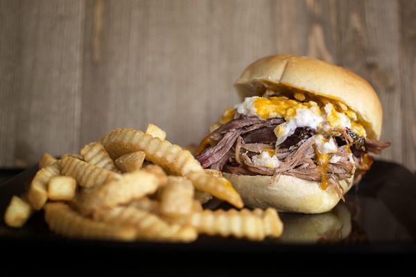 Carolina sandwich & fries.