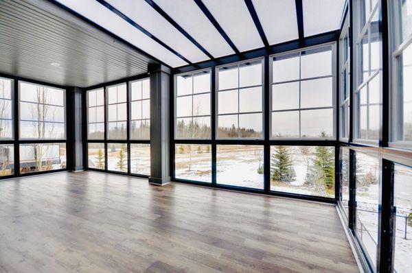 Wide plank flooring