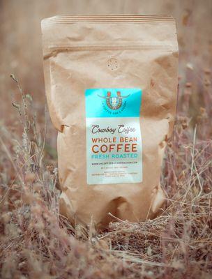Order a bag of our Cowboy Coffee. It's bold and smooth just like true cowboy coffee should be