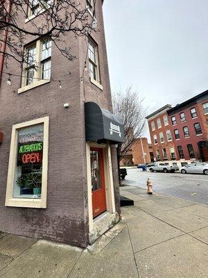 Located conveniently on the corner.