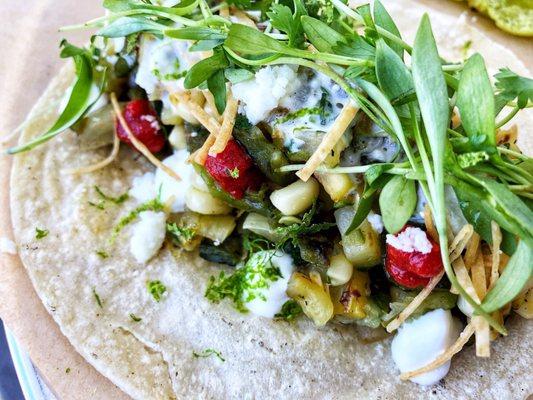 The "Calabazitas" made with Zucchini & Squash. So delicious!