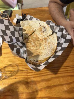 Veggie quesadilla