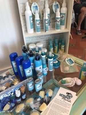 Mermaid minerals beauty line