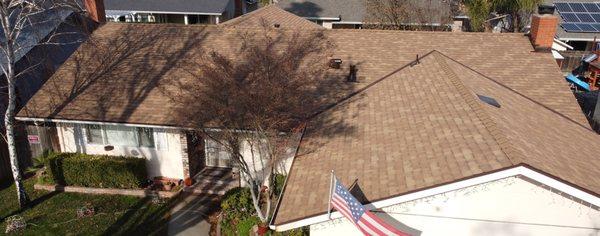 Owens Corning Duration Cool Roof Mojave color