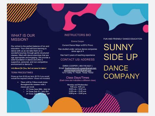 Sunny Side Up Dance Company