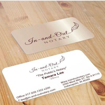 In-and-out notary