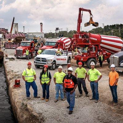 Ozinga is your trusted local supplier for high quality ready-mix concrete, materials and logistics.
