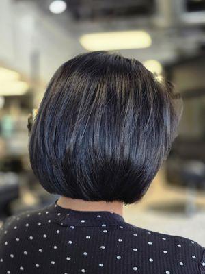 Textured Bob.
#womenshaircut