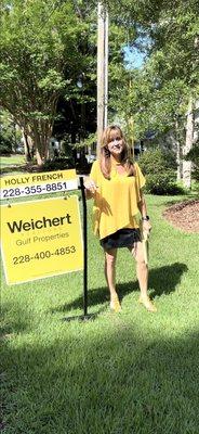 Weichert Realtors Gulf Properties signage