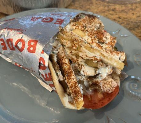 Lamb Gyro- YUM!!!!!!