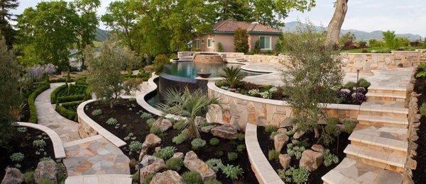 Pool and Terrace in Danville
