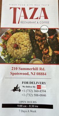 TAZA Resturant & Coffee