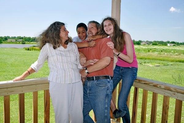 Family Portrait Phptography. Copywrite 2010 Challenging Designs Inc.