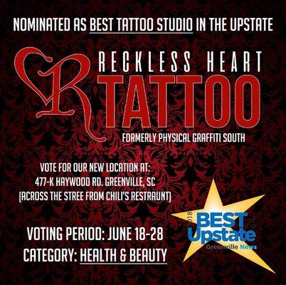 Reckless Heart Tattoo