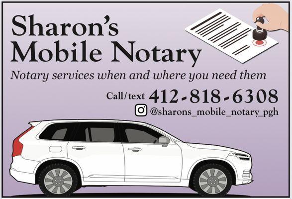 Sharon’s Mobile Notary