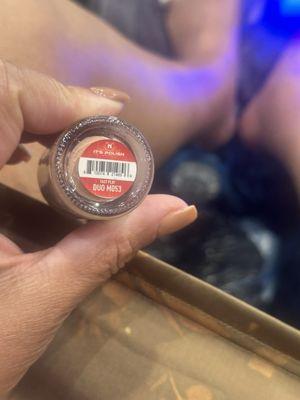 My manicure, pedicure and the brand and color of the polish I chose.