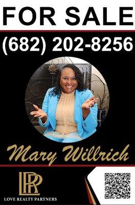 Hello my name is Mary, your realtor for DFW area. Looking to help find a home that you love.