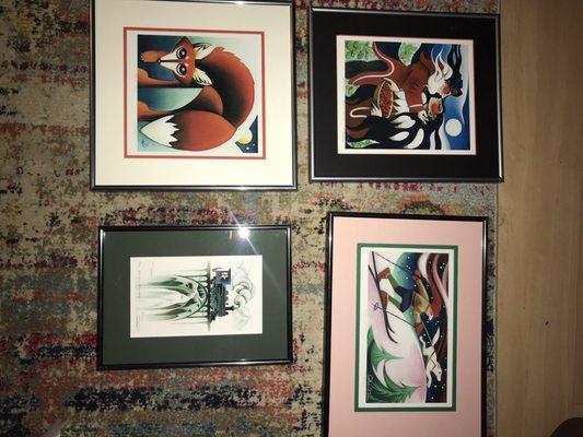 Framing/matting wonderfully done