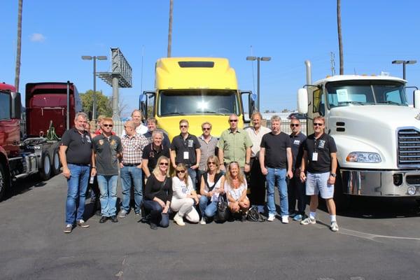 Volvo Tour Group from Sweden! October 2013