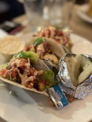 Blackened fish tacos
