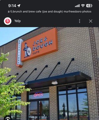 The coffee/ doughnut shop that has same owners as speed coin laundry