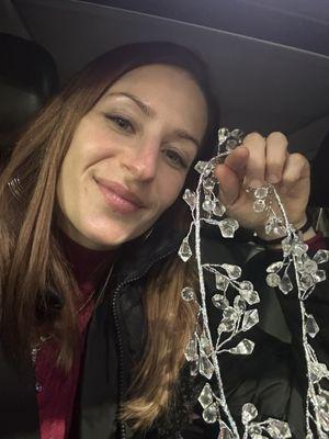 Icicle decoration for holiday!