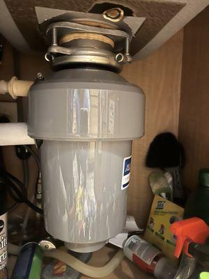 New insinkerator disposal