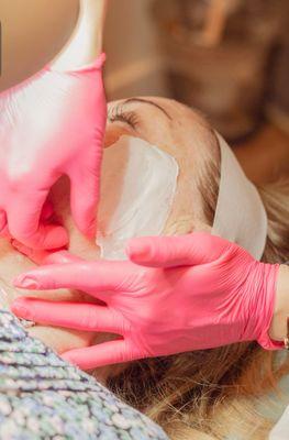 Full Face wax Hair Removal