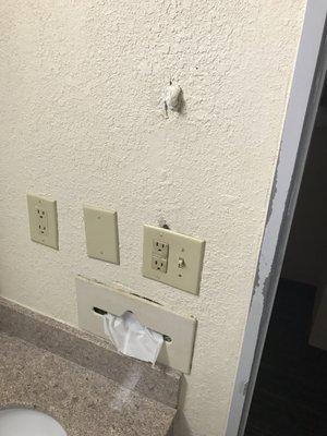 Definitely the grossest hotel I've ever stayed in maintenance apparently has given up