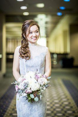 Beautiful dress by Lumiere Couture Bridal!