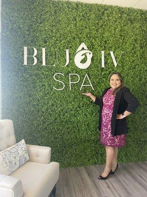 Feeling fabulous at BluIV!!