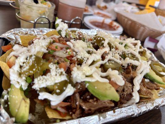 Carnitas Nachos