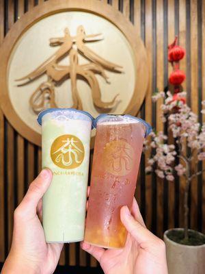 Berry Matcha and Dash of Passion.