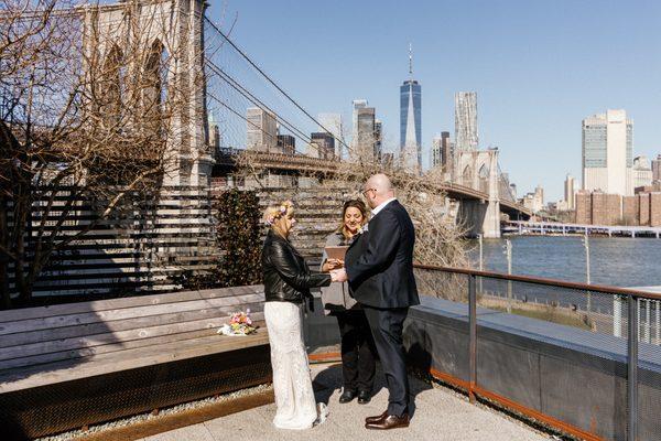 Brooklyn Bridge Park Elopement