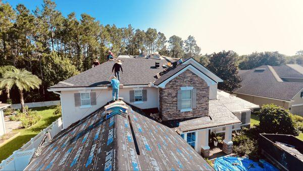 Shingle roof replacement