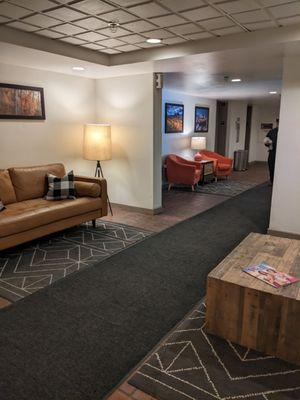 Hallway we wait for our appointment