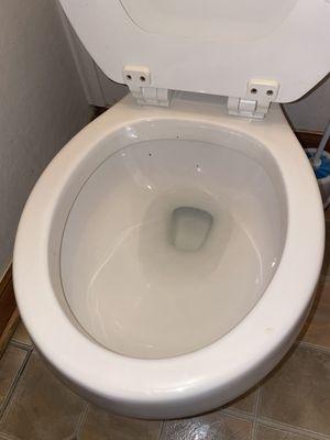 Urine and poop on our private toilet