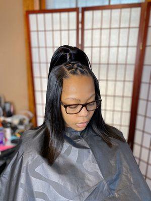 1/2 up 1/2 down w/ Crisscross Method